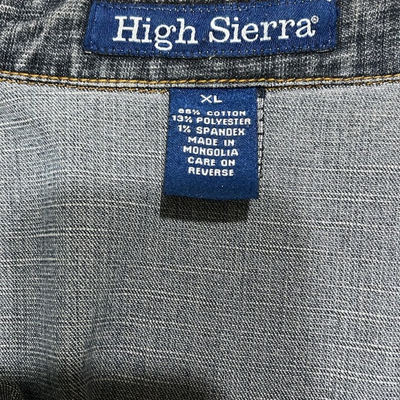 High Sierra Women’s L/S Denim Jacket Size XL - Picture 6 of 7